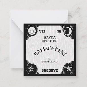 Spirit Board Halloween Little Note Card