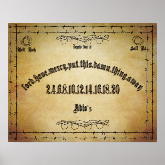 Spirit Board Humour Poster (Front)