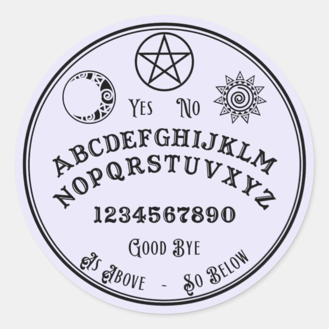 Spirit Board Stickers (Front)