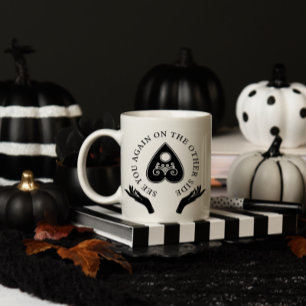 Spirit Board The Other Side Black & White Coffee Mug