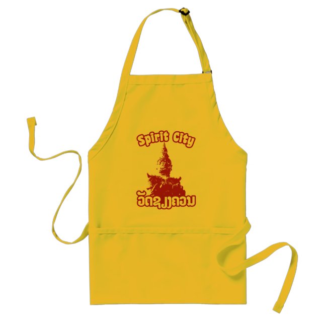 Spirit City - Wat Xieng Khuan, Vientiane, Laos Standard Apron (Front)