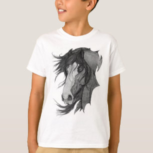 'Spirit' Clydesdale Stallion Horse Art T-Shirt