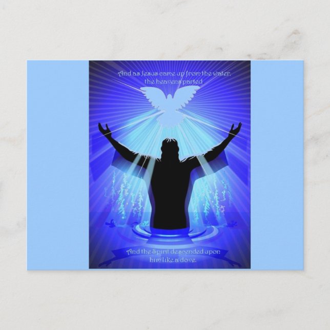 Spirit descending like a dove postcard (Front)