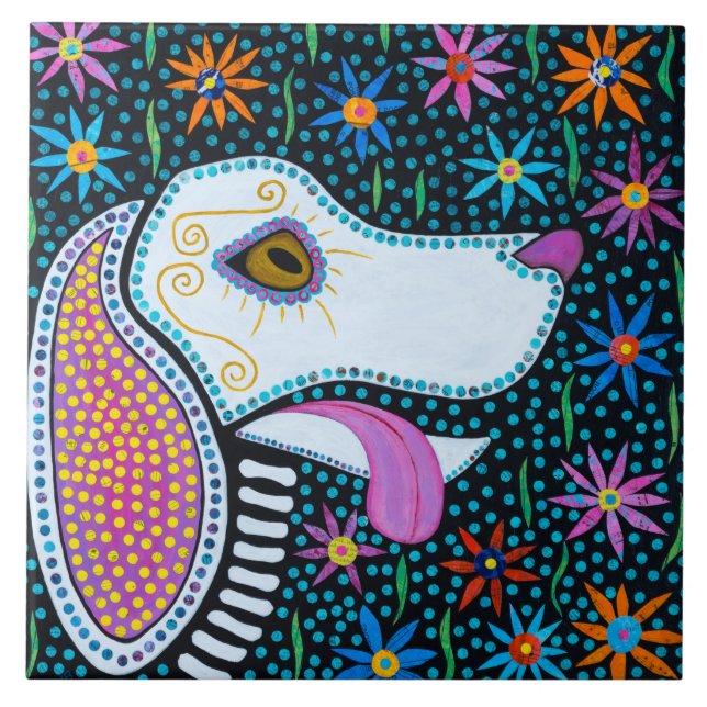 Spirit Dog Tile (Front)