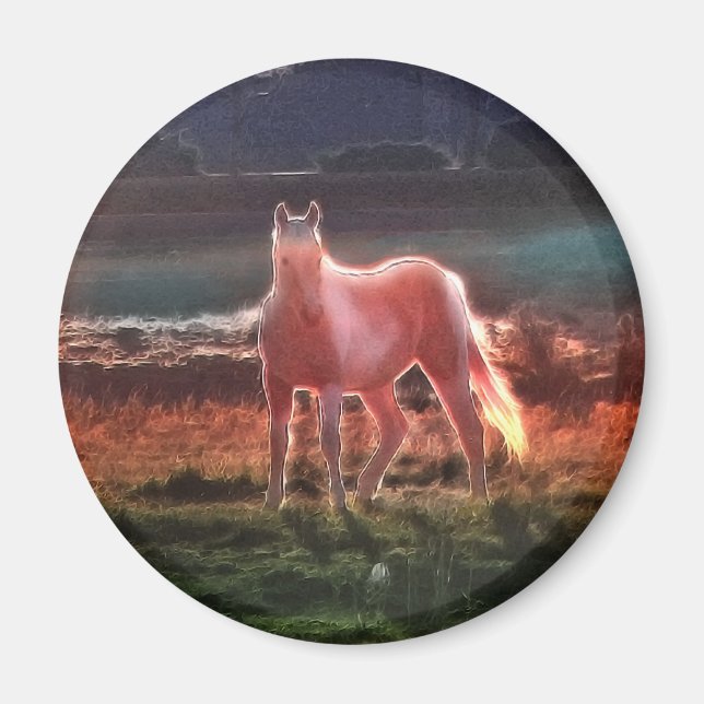 Spirit Dream Horse Magnet (Front)