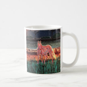 Spirit Dream Horse, Painted Coffee Mug