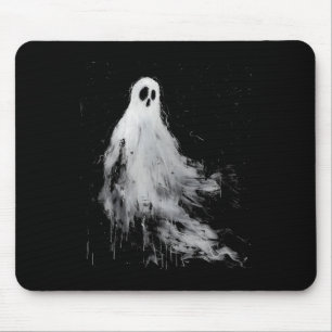 Spirit Ghost Horror Spooky Scary Halloween Grunge Mouse Mat