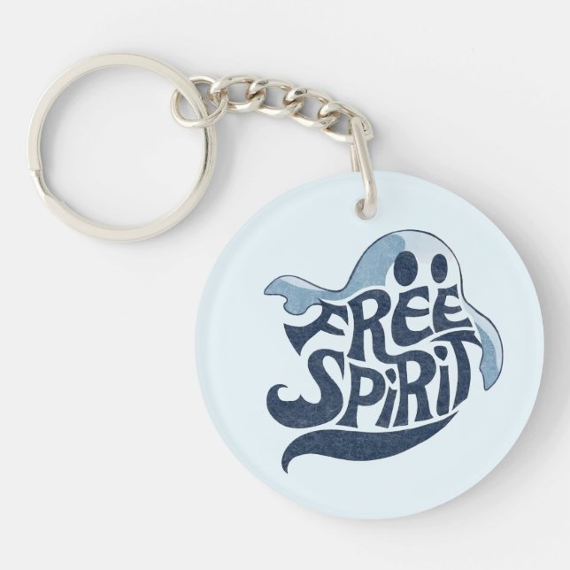 Spirit Ghost Key Ring (Front)