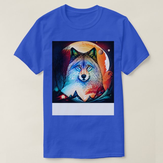 Spirit Guide Wolf 13 T-Shirt (Design Front)