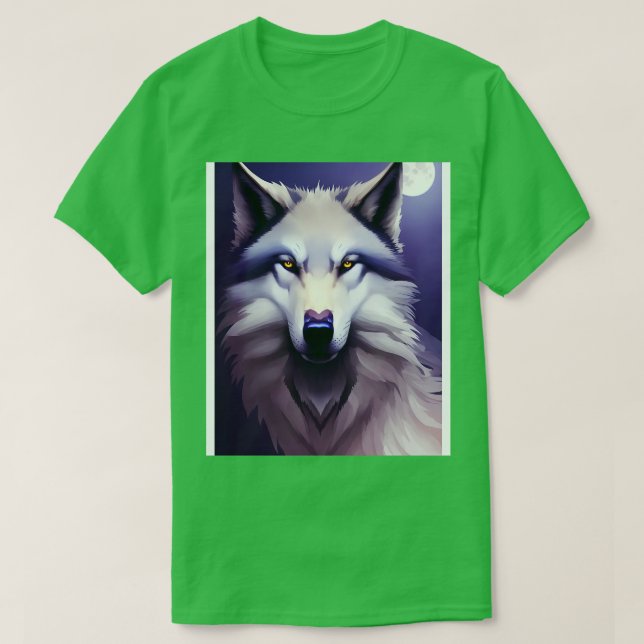 Spirit Guide Wolf 1 T-Shirt (Design Front)