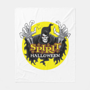 Spirit Halloween Fleece Blanket