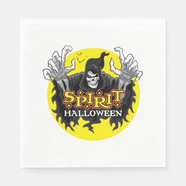 Spirit Halloween Napkin (Front)