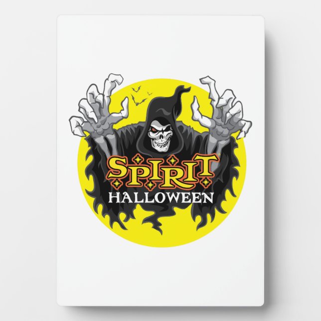Spirit Halloween Plaque (Front)