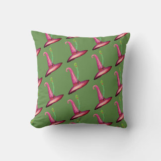 Spirit Halloween Witch Hat Drawing  Cushion