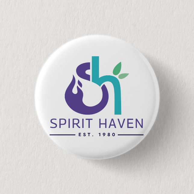 Spirit Haven 1 1/4" Button (Front)