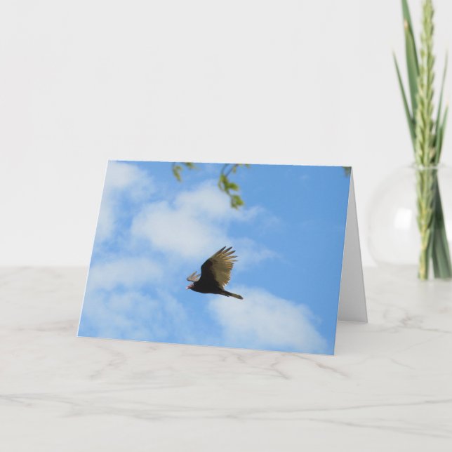 “Spirit Hill Eagle” Sympathy Card #1 (Front)