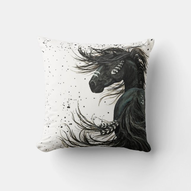 Spirit Horse by Bihrle Cushion (Front)