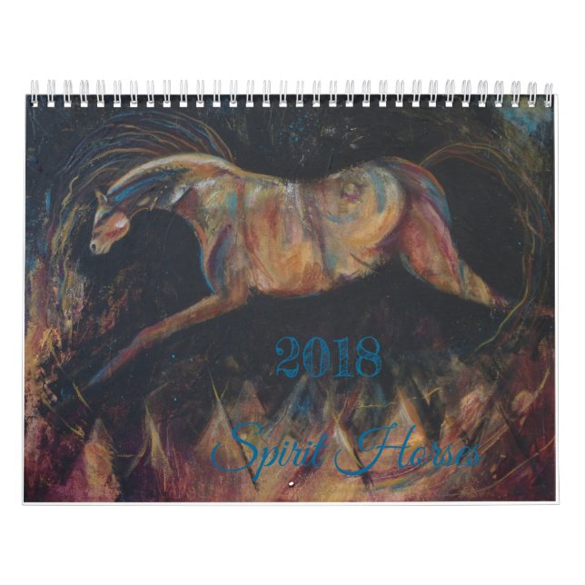 Spirit Horse Calendar  2018 (Cover)