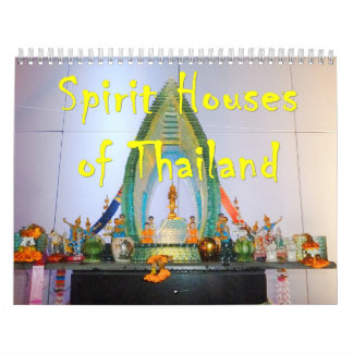 Spirit Houses of Thailand Calendar