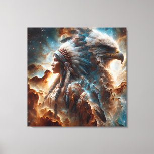 Spirit in the sky 0.2 canvas print