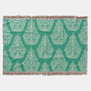 SPIRIT jade cream Throw Blanket