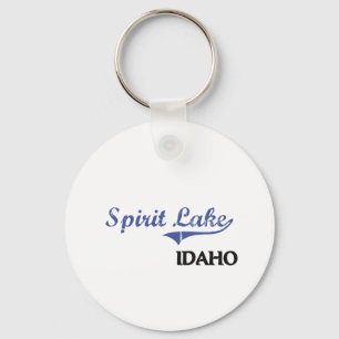 Spirit Lake Idaho City Classic Key Ring