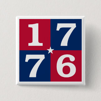 Spirit Of 1776 15 Cm Square Badge