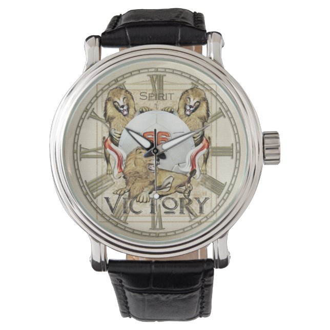 Spirit of 66 Three Lions English Football Watch (Front)