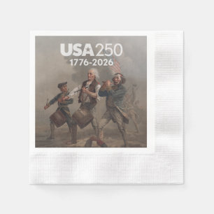 Spirit of 76 - America's 250th Birthday Napkin