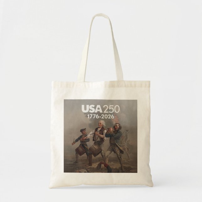 Spirit of 76 - America's 250th Birthday Tote Bag (Front)