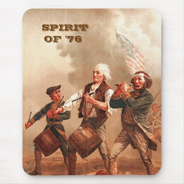 Spirit of  '76. Patriotic Fine Art  Mouse Mat (Front)