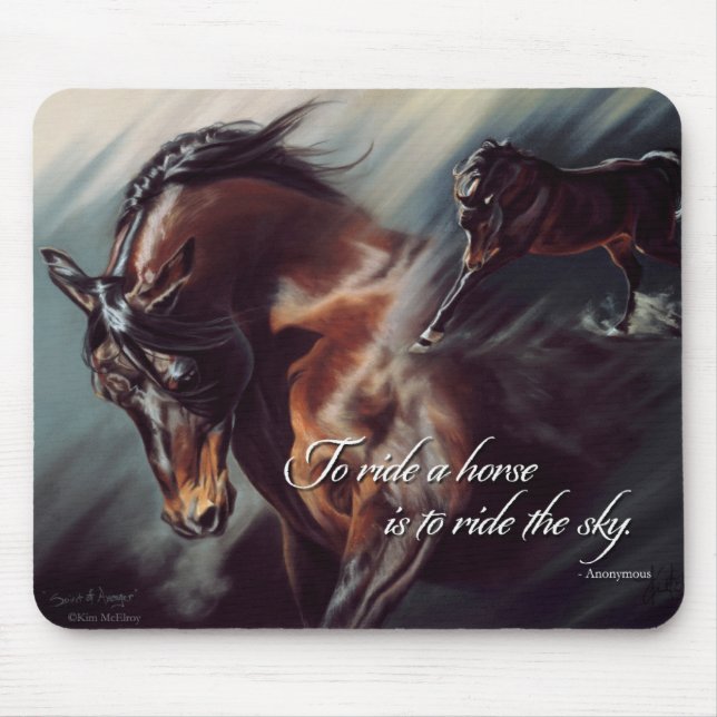 Spirit of Avenger Inspirational Mousepad (Front)