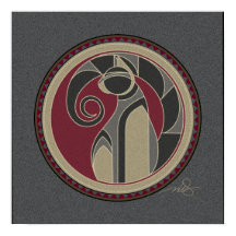 Spirit Of Cat gray background