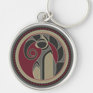 Spirit Of Cat Key Ring