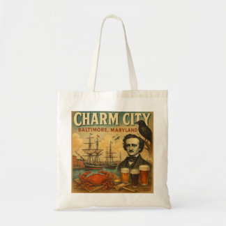 "Spirit of Charm City" Heritage Collage Tote'' Tote Bag