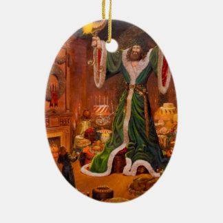 Spirit of Christmas Present Ceramic Tree Decoration