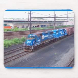 Spirit of Conrail - GP38 - PRR #2943 in Blue Paint Mouse Mat