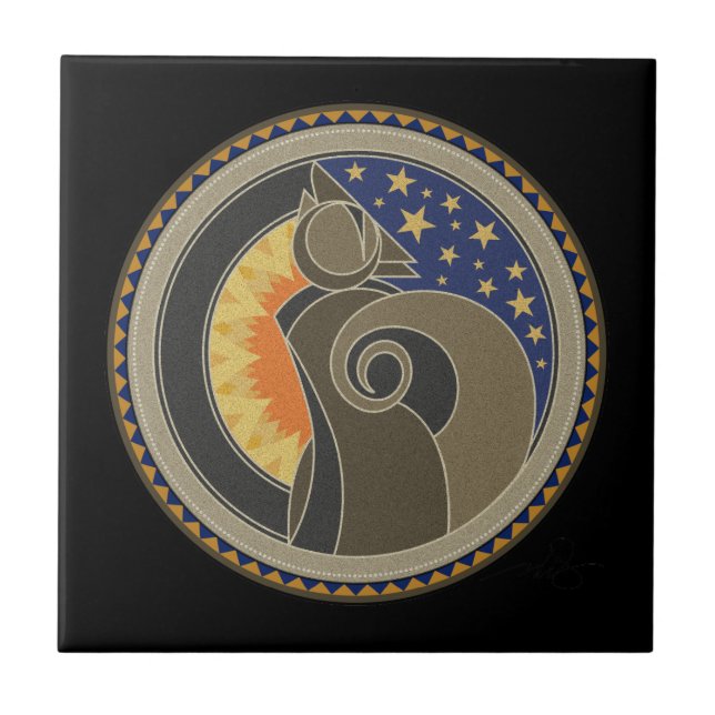 Spirit Of Coyote Tile (Front)