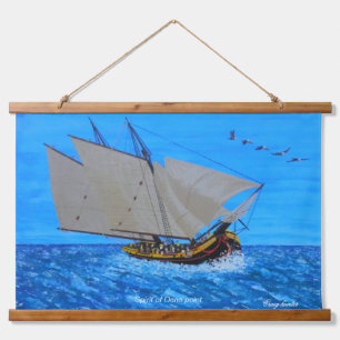 Spirit of Dana point  Hanging Tapestry