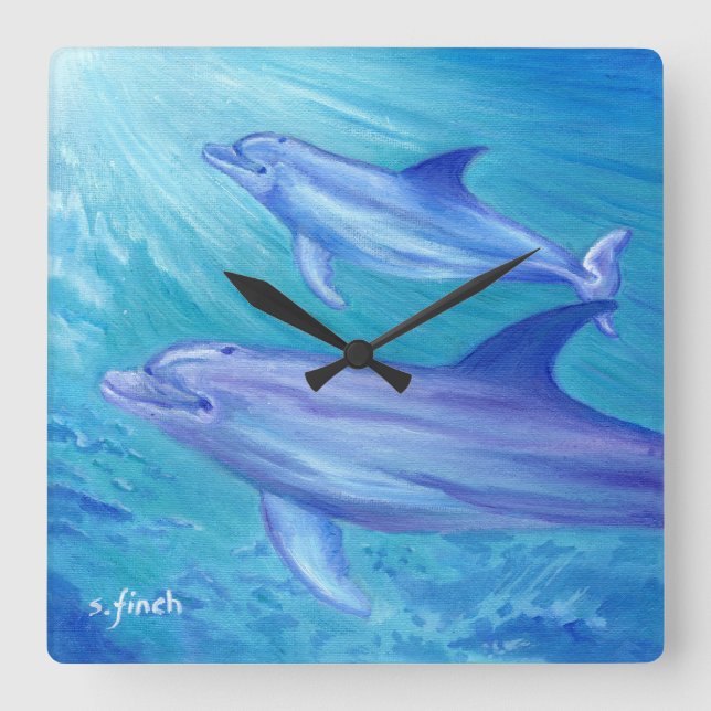 Spirit of Dolphin Square Wall Clock (Front)