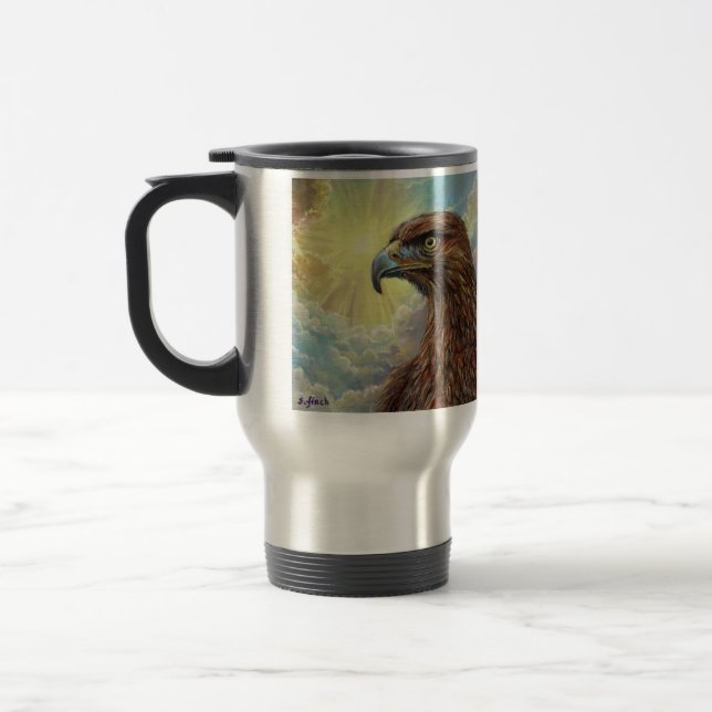 Spirit of Eagle Travel Mug (Left)