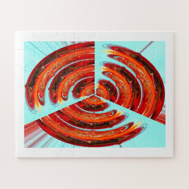 Spirit of fire art jigsaw puzzle (Horizontal)