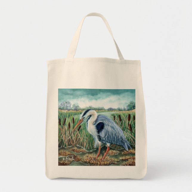 Spirit of Heron Tote Bag (Front)