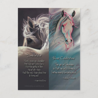 Spirit of Horse Bookmarks Postcard