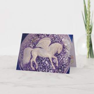 SPIRIT OF HORSE - UNICORN PURPLE JEGRIO - DH CARD