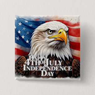 Spirit of Independence 15 Cm Square Badge