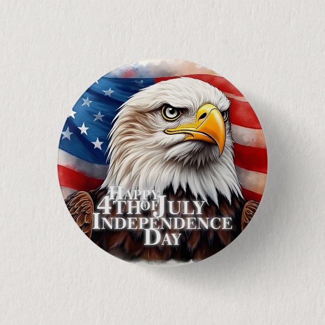 Spirit of Independence 3 Cm Round Badge (Front)