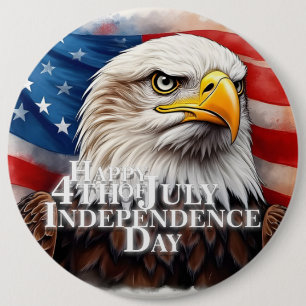 Spirit of Independence 6 Cm Round Badge