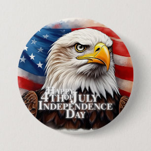 Spirit of Independence 7.5 Cm Round Badge