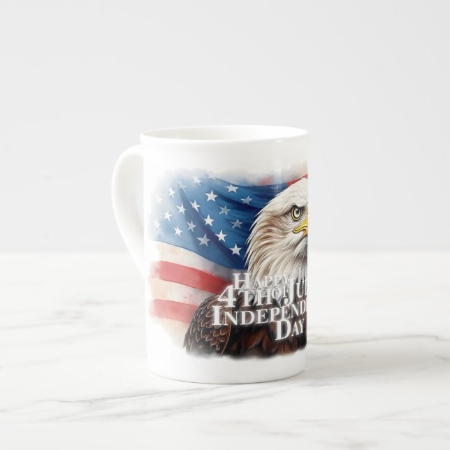 Spirit of Independence Bone China Mug (Front Left)